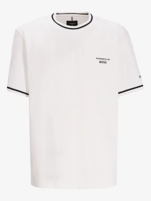 BOSS playera con ribete en contraste en colaboración con Porsche