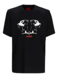 HUGO graphic-print T-shirt - Black