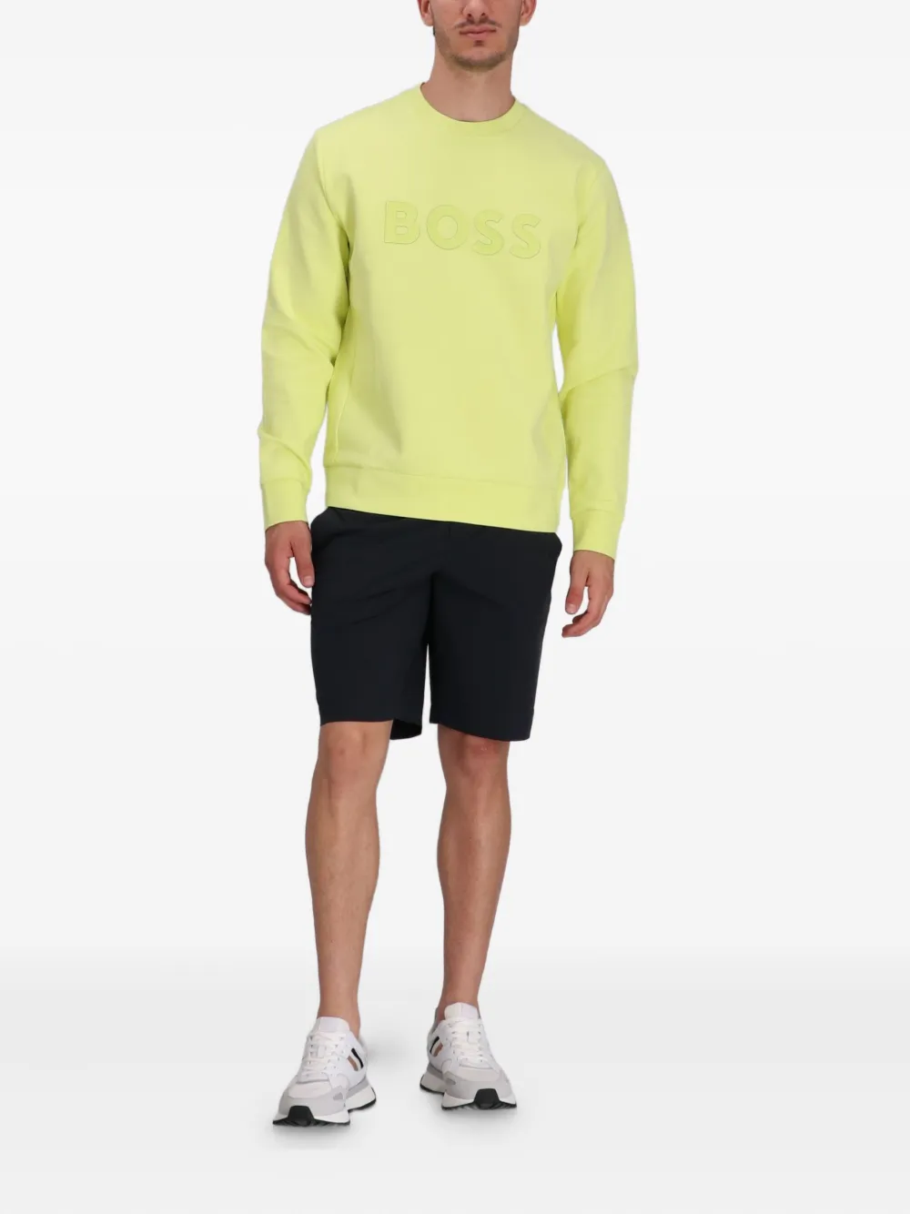 BOSS logo-embossed sweatshirt | Sweatshirts | Image 2