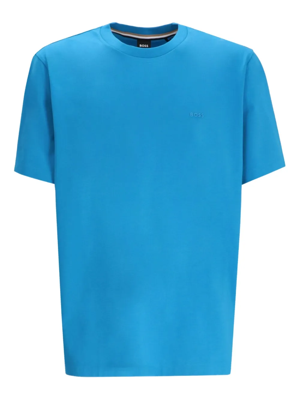 BOSS T-shirt met ronde hals Blauw