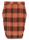 Vivienne Westwood Pre-Owned 2000s check pleated skirt - Orange