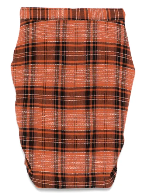 Vivienne Westwood Pre-Owned تنورة كاروهات بكسرات من الألفينيات