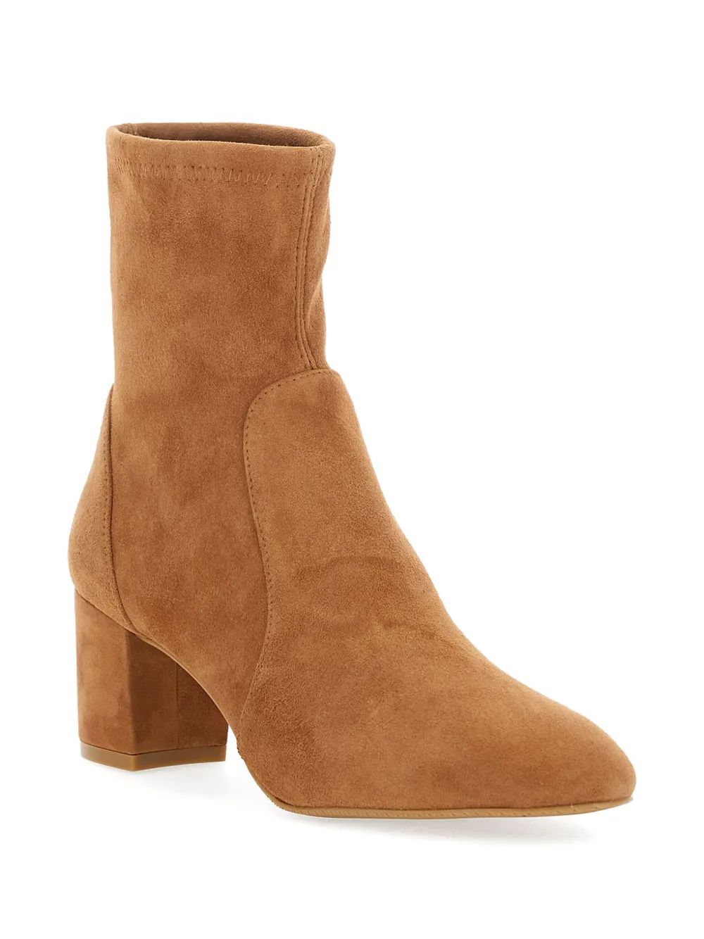 Stuart Weitzman 60mm Yuliana Suede Ankle Boots