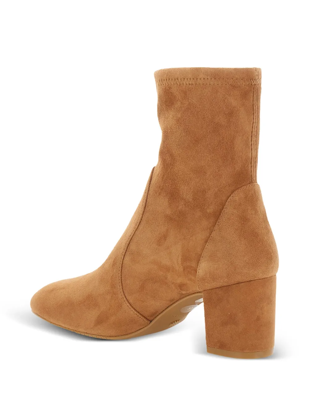 Stuart Weitzman 60mm Yuliana suede ankle boots Neutrals