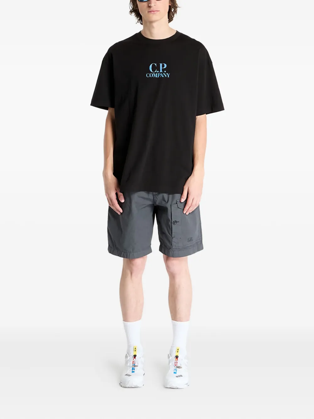 C.P. Company Cargo shorts Grijs