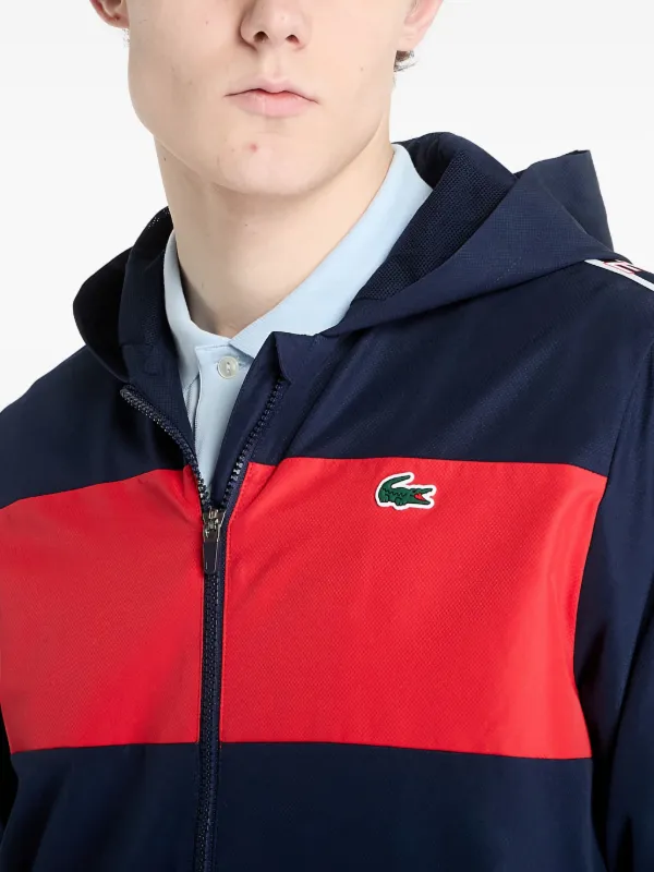 LACOSTE カラーブロックジャケット Lacoste カラーブロック ジャケット | ブルー | FARFETCH JP