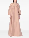 Bernadette Nathalie one-shoulder maxi dress - Neutrals