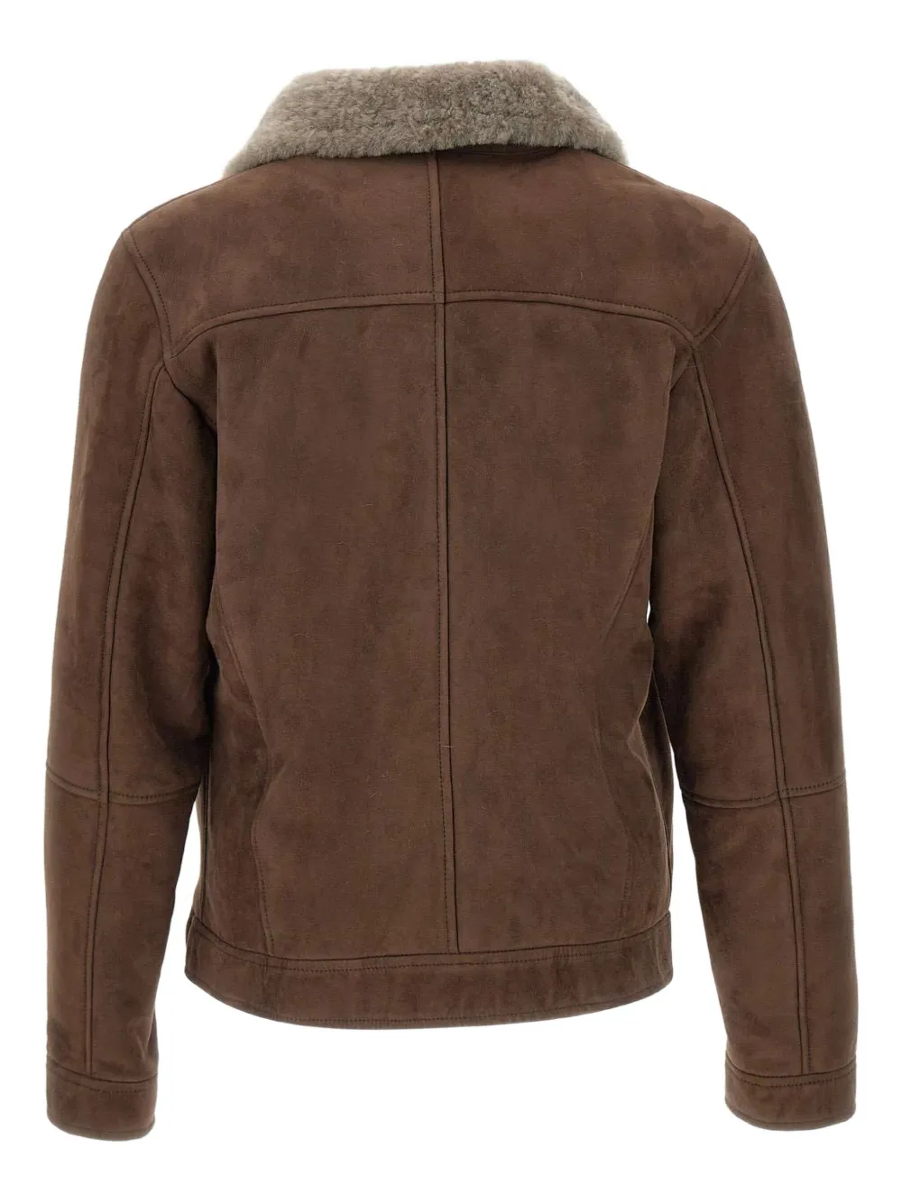 VOLFAGLI double-breasted suede jacket | Leather Jackets | Image 2