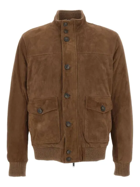 VOLFAGLI suede jacket