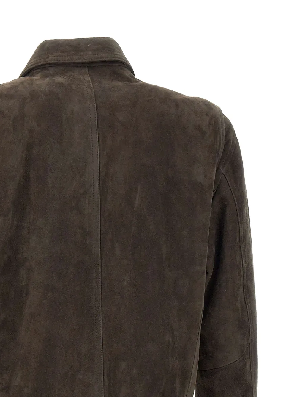 VOLFAGLI Giacca in pelle scamosciata con zip | Abbigliamento | Image 4