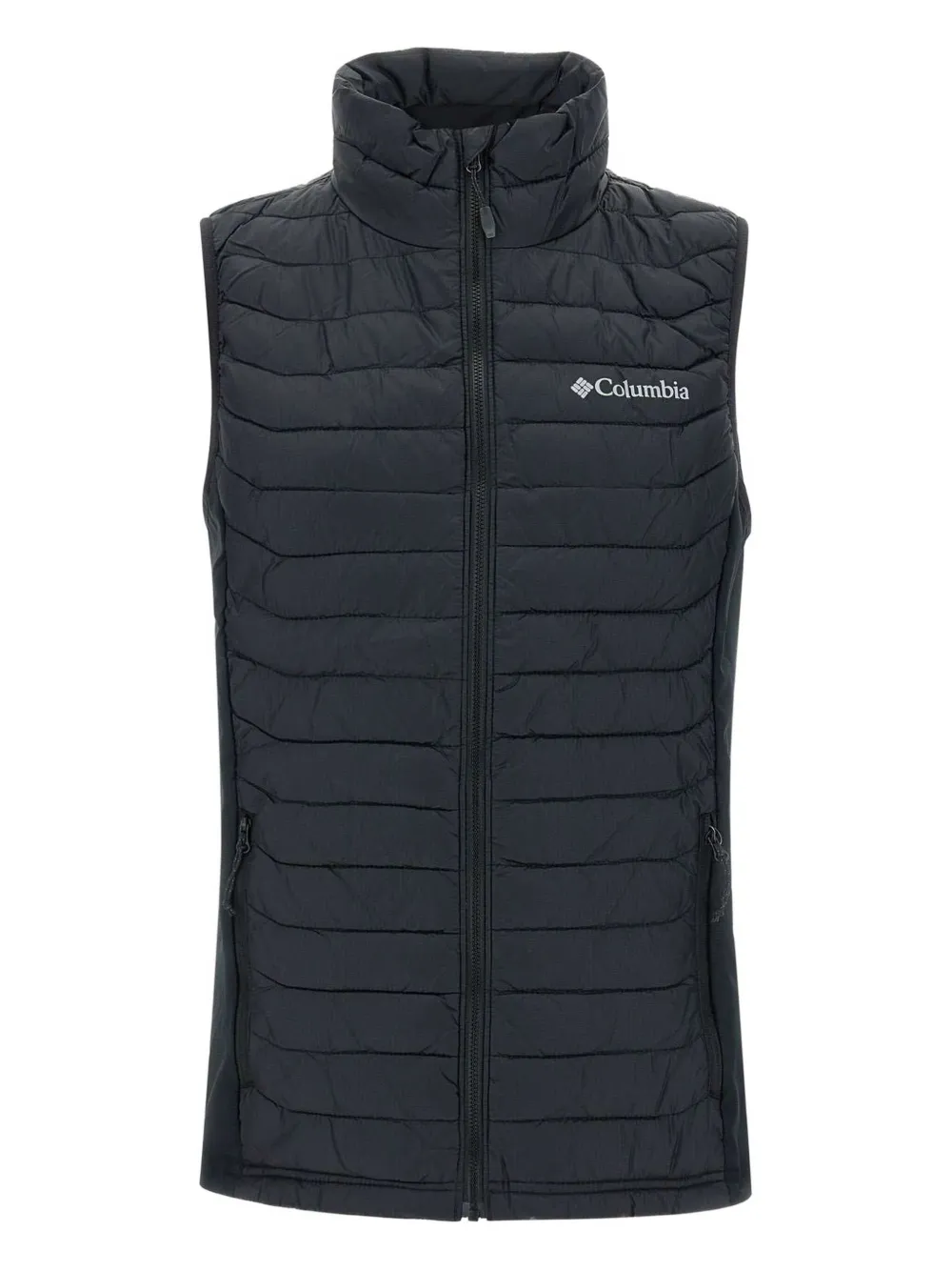 Columbia Turtleneck Vest In Black