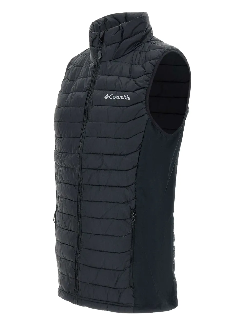 Columbia Turtleneck Vest In Black
