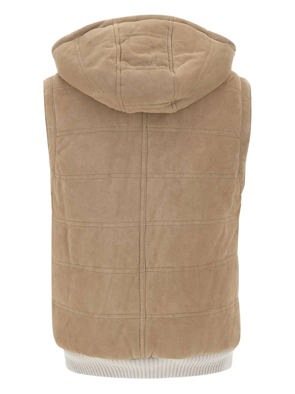 VOLFAGLI hooded suede vest | Waistcoats & Gilets | Image 2