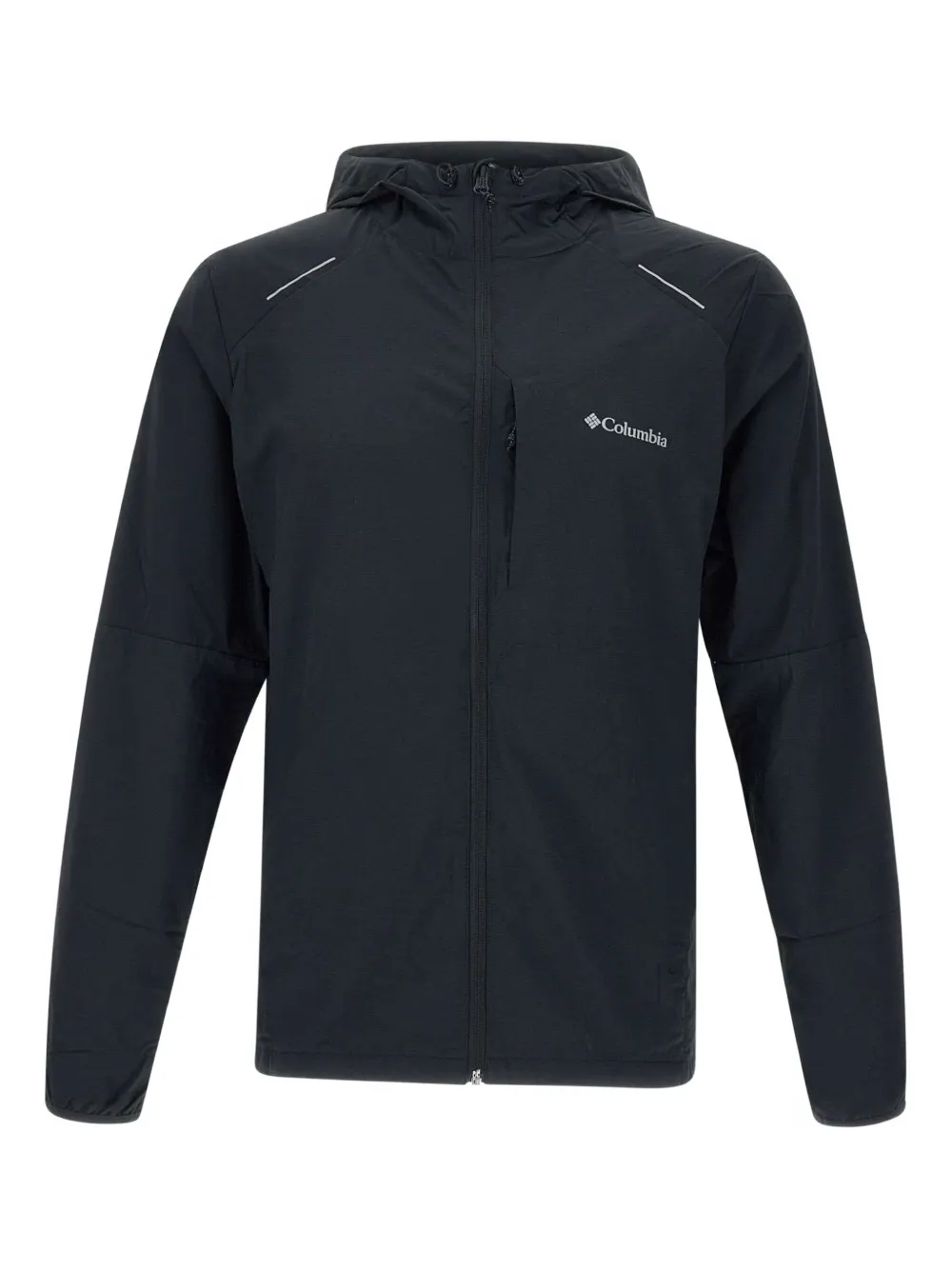 Columbia logo-print windbreaker | Black | Image 1