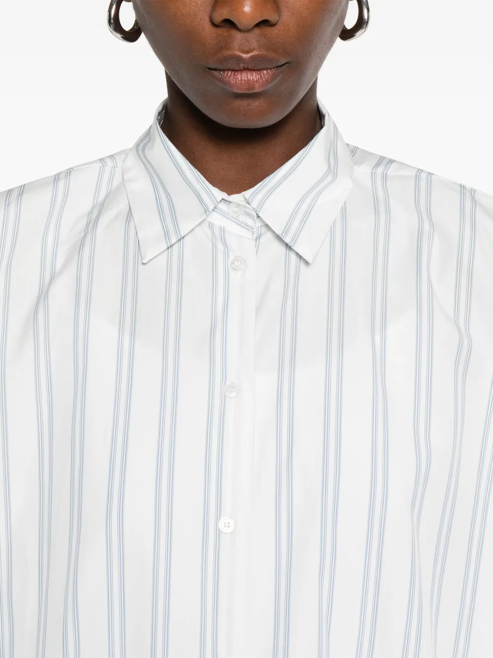 Weekend Max Mara Gestreept shirt Wit