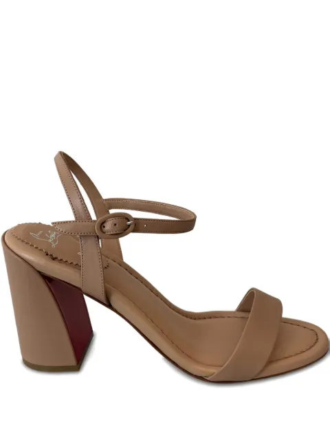 Christian Louboutin block-heel ankle-strap sandals