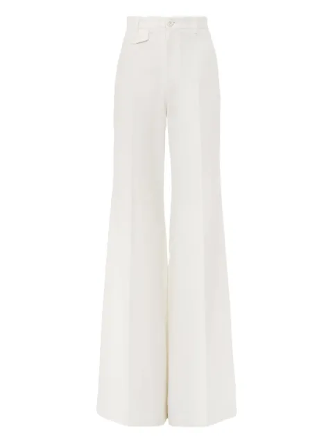 Chloé high-waisted flared trousers