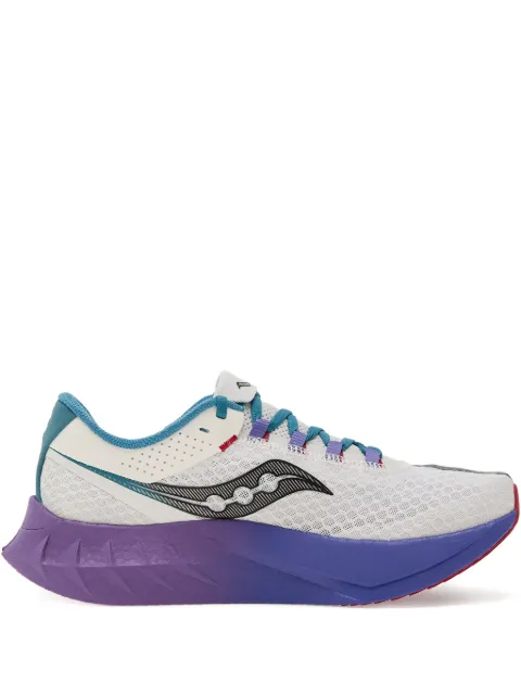 Saucony Endorphin Pro 4 mesh-panelled speedroll performance sneakers