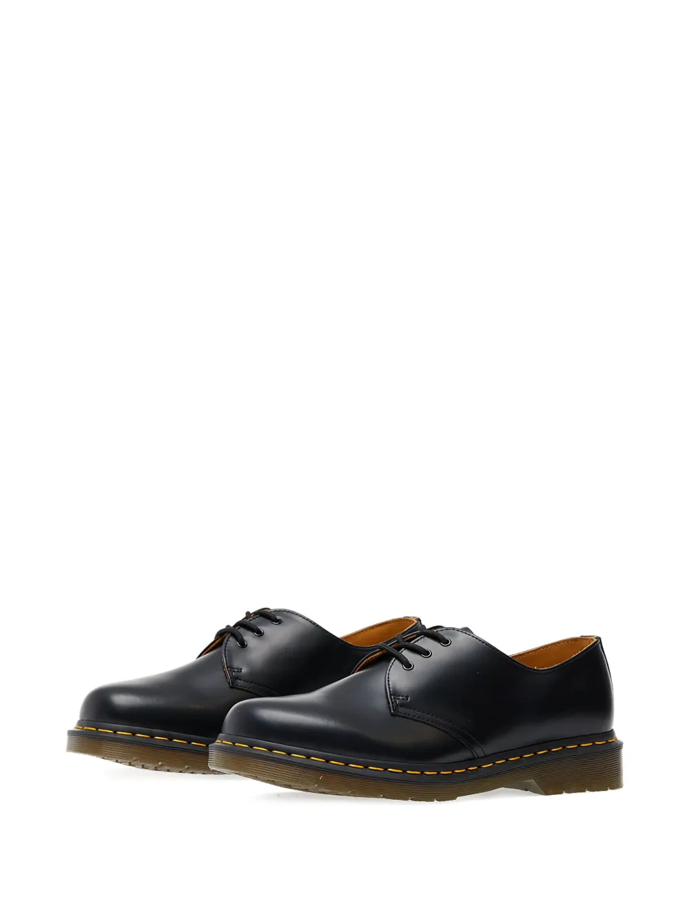 Dr. Martens leather lace-up shoes Zwart