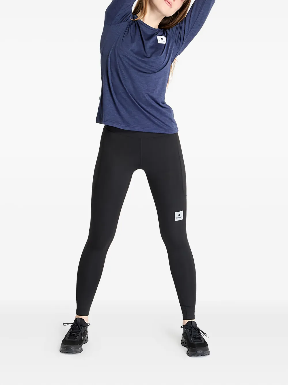 SAYSKY logo-patch leggings | Leggings | Image 2