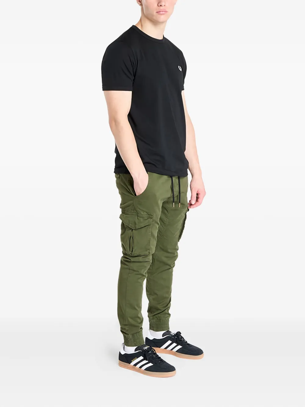 Alpha Industries Twill cargo broek - Groen