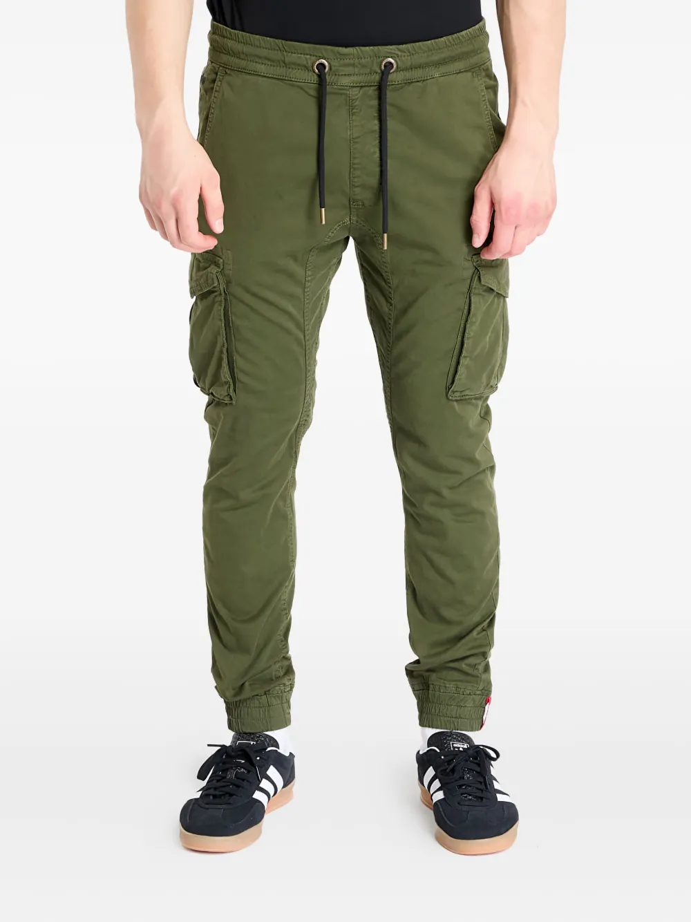 Alpha Industries twill cargo pants | Green | Image 1