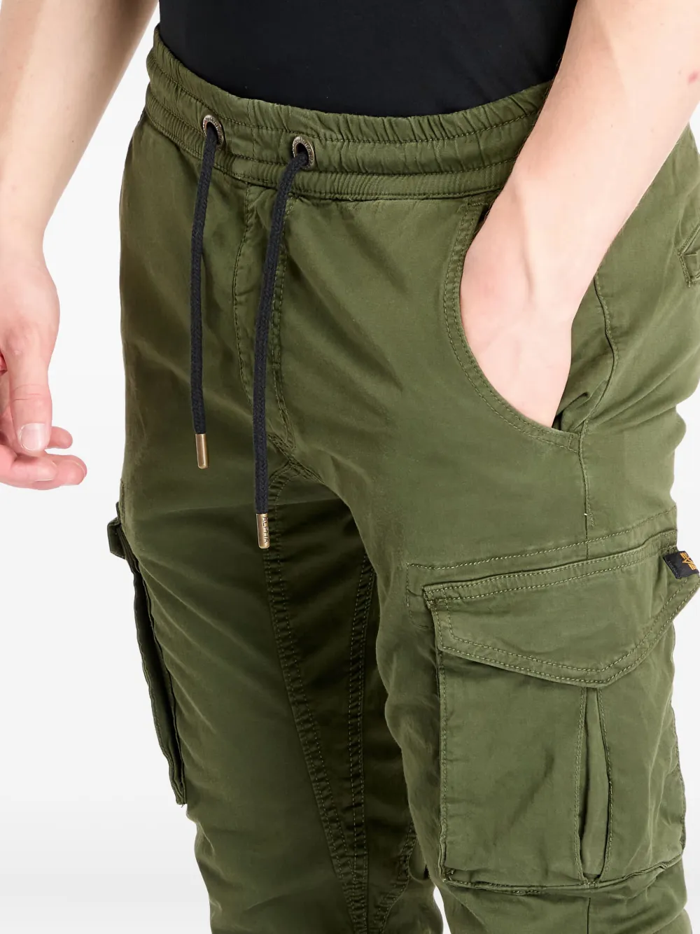 Alpha Industries Twill cargo broek Groen
