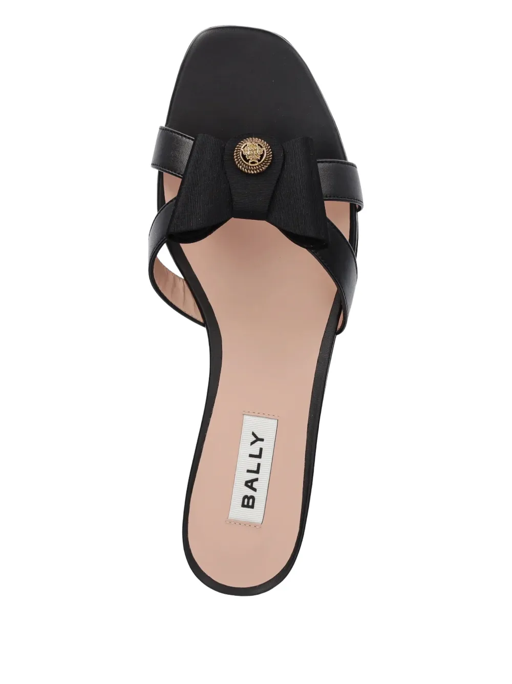 Bally Verfraaide slippers Zwart
