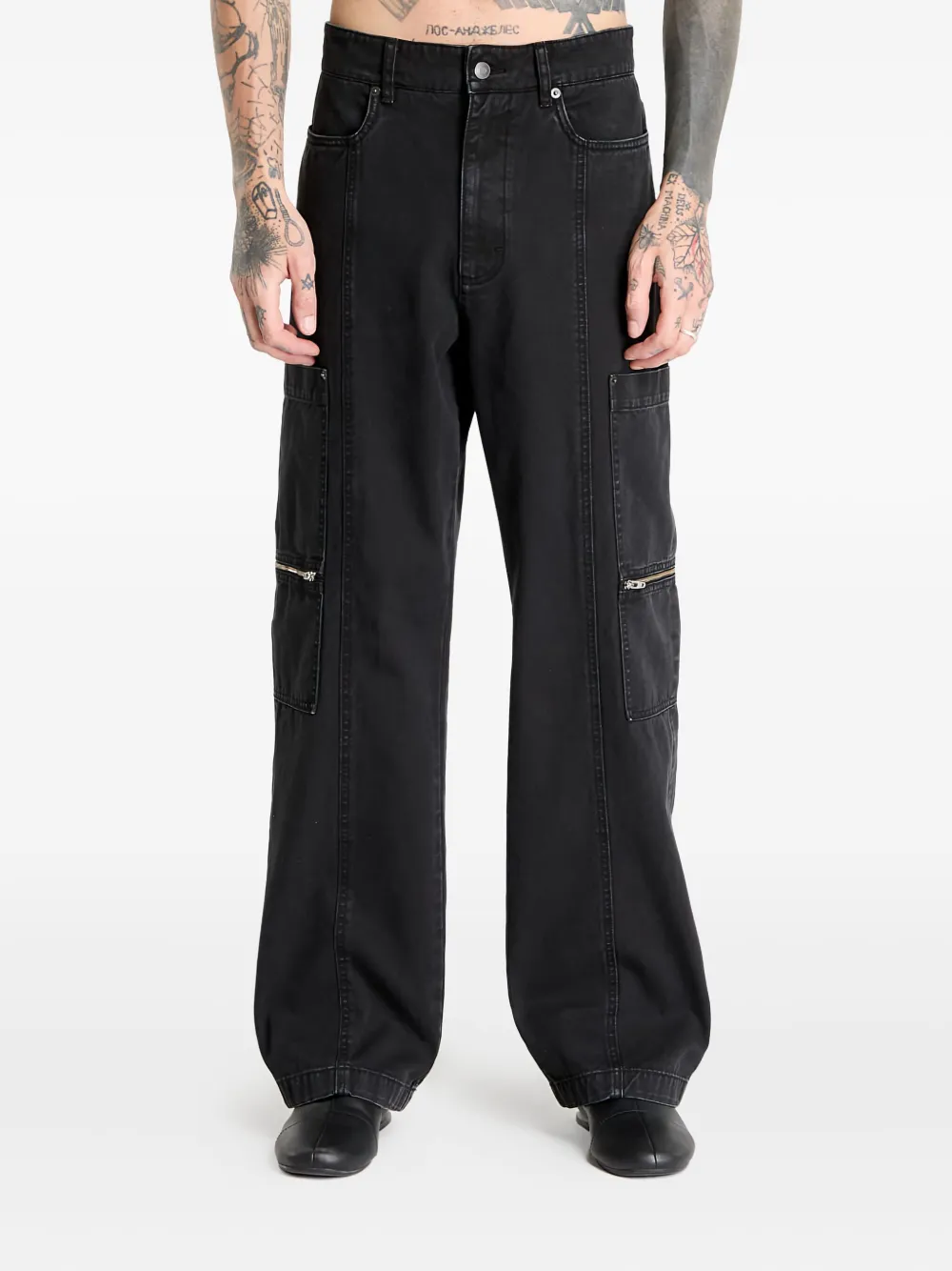 1017 ALYX 9SM Skater jeans met ritszak Zwart