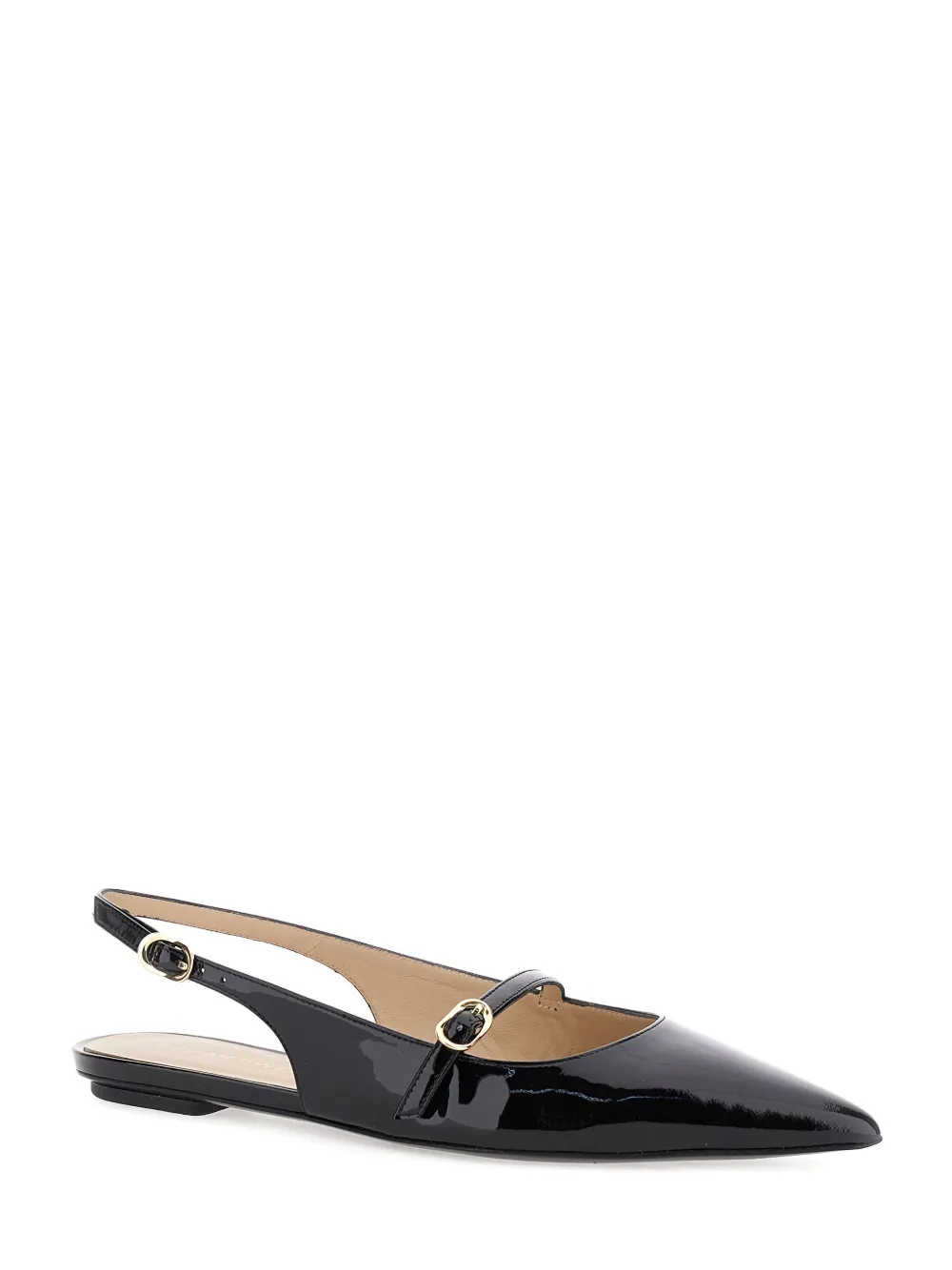 Stuart Weitzman Emilia pointed-toe slingback flat pumps | Flat Pumps | Image 2