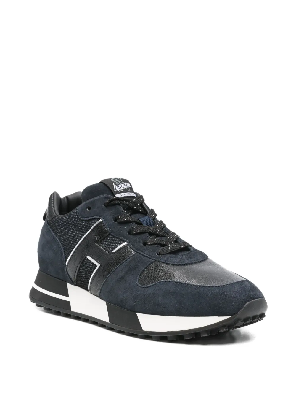 Hogan Sneakers met patch - Blauw