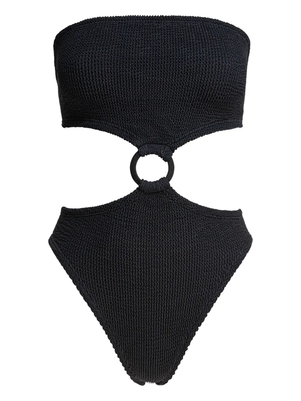ring-detail cut-out swimsuit