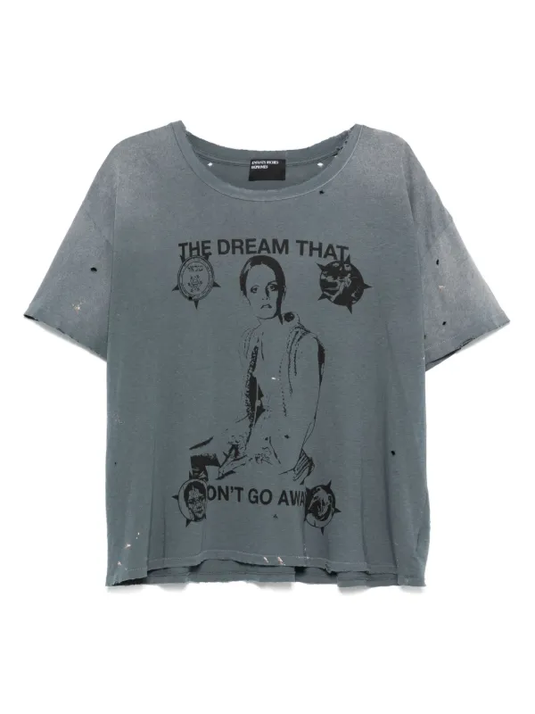 【確実正規品】enfants riches deprimes Tシャツ Enfants Riches Déprimés Off-White Printed T-Shirt | REVERSIBLE