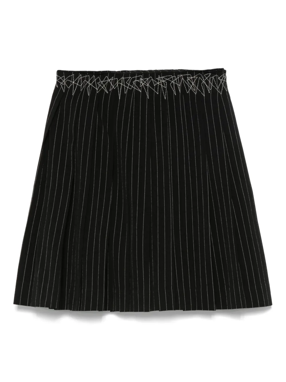 Jean Paul Gaultier Pre-Owned 1990s pleated wrap skirt | A-Line Skirts | Image 2