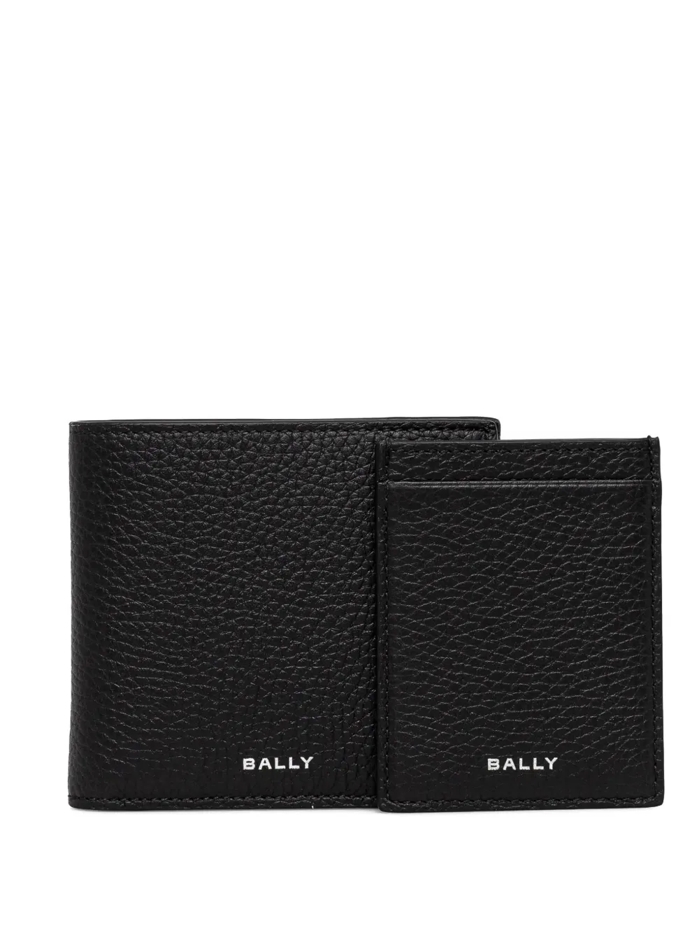 Bally Oeden leren portemonnee Zwart