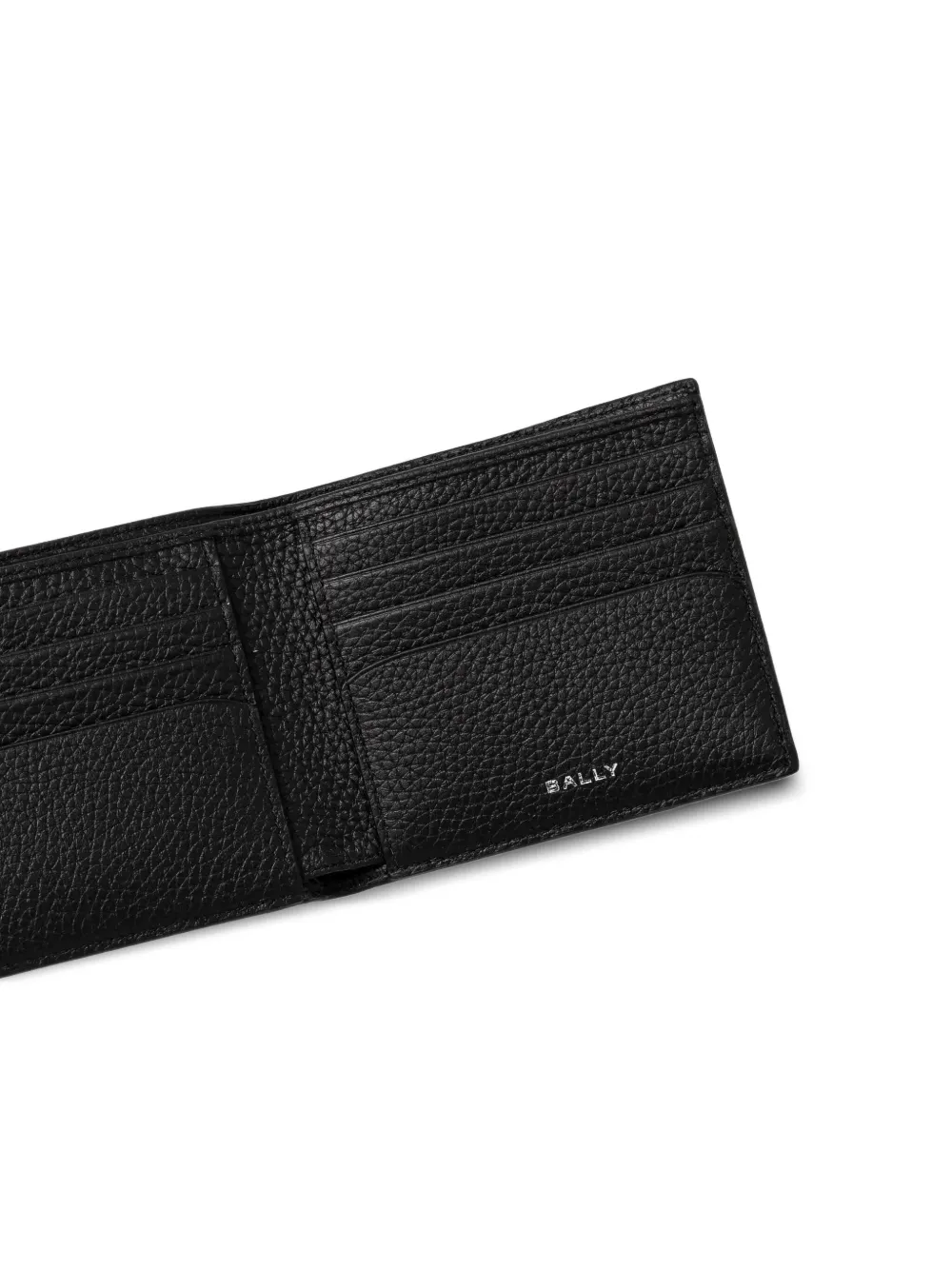Bally Oeden leren portemonnee Zwart