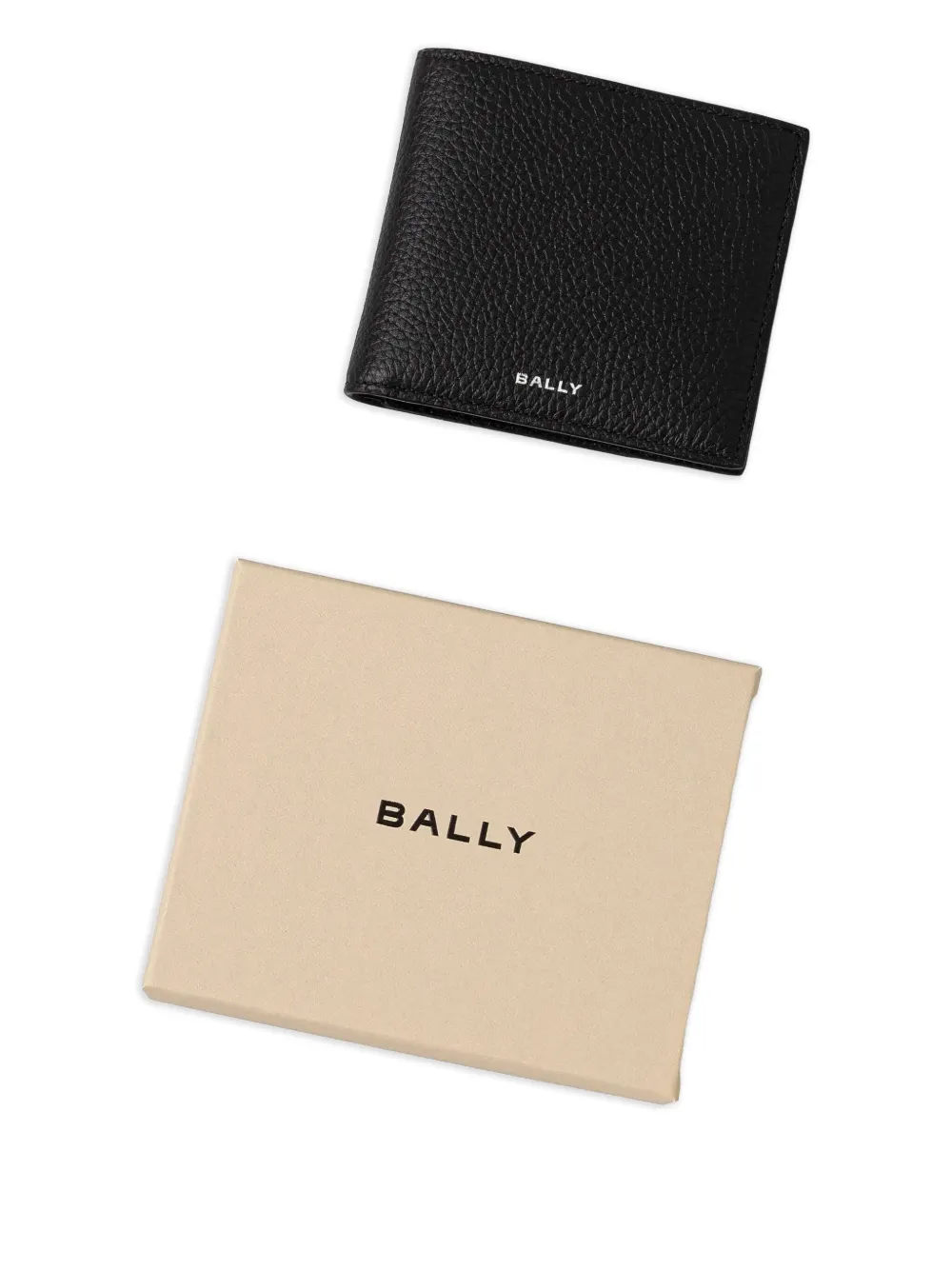 Bally Oeden leren portemonnee Zwart