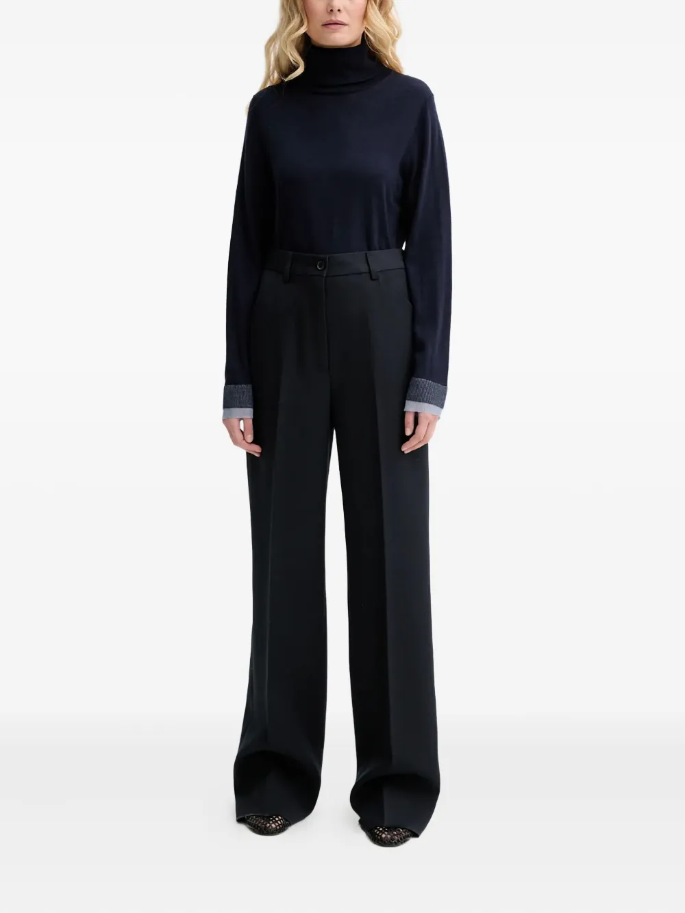 Bally Broek met wijde pijpen - U591 BLUE