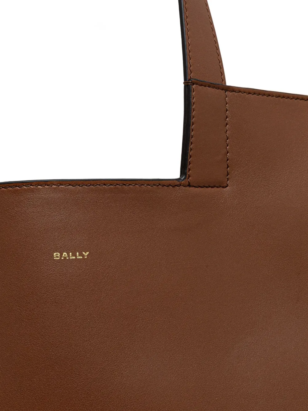 Bally Easy leren shopper Bruin