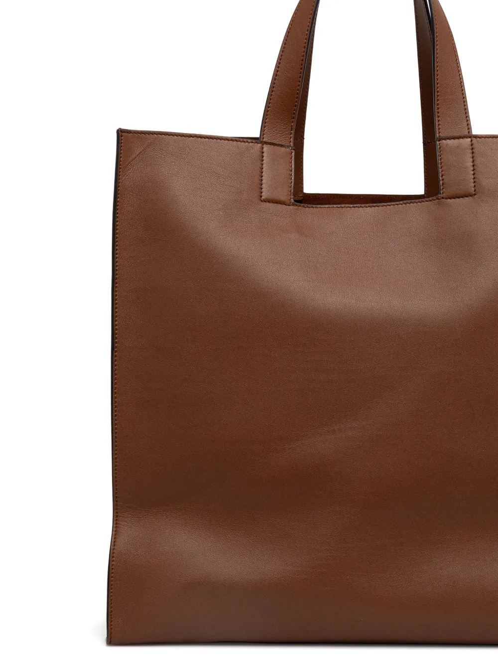 Bally Easy leren shopper Bruin