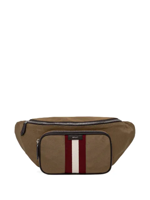 Bally شنطة وسط 'كود' بزينة خطوط