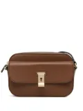 Bally small Lock Me flap-lock cross body bag - Brown