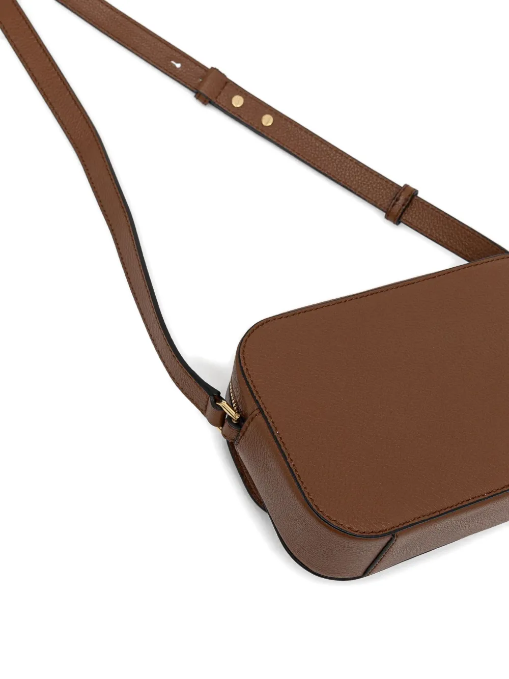Bally Lock Me kleine crossbodytas met omslag Bruin