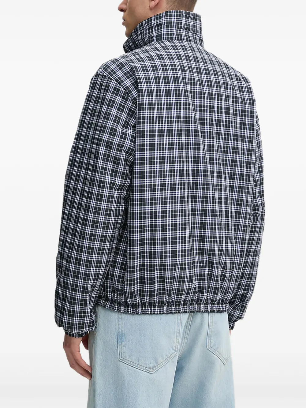 Bally logo-patch long-sleeve jacket Zwart