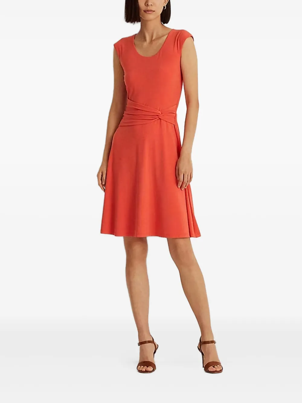 Lauren Ralph Lauren Mouwloze jurk - Oranje