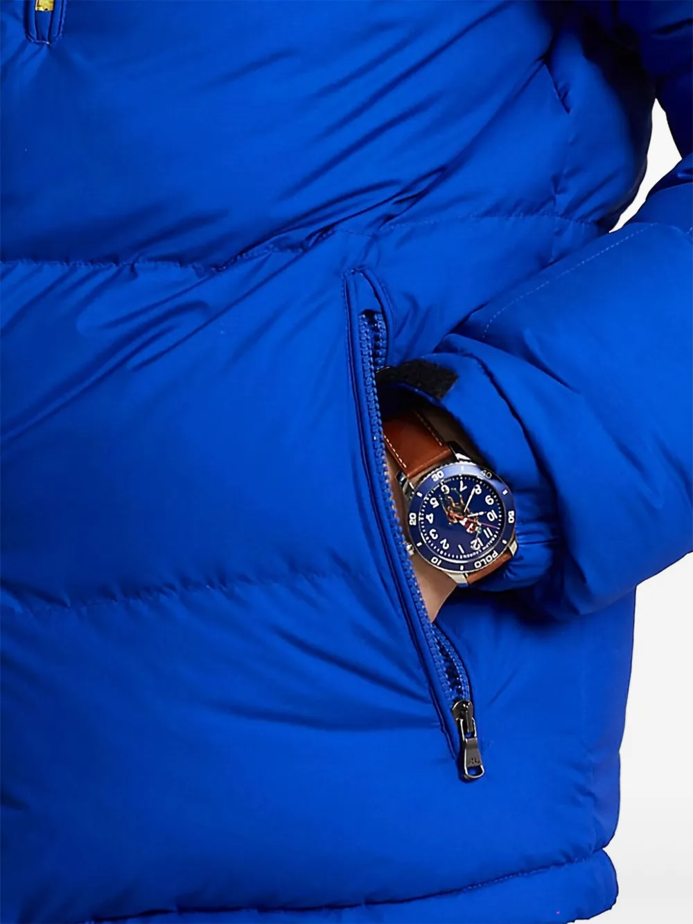 Polo Ralph Lauren Gewatteerd jack Blauw