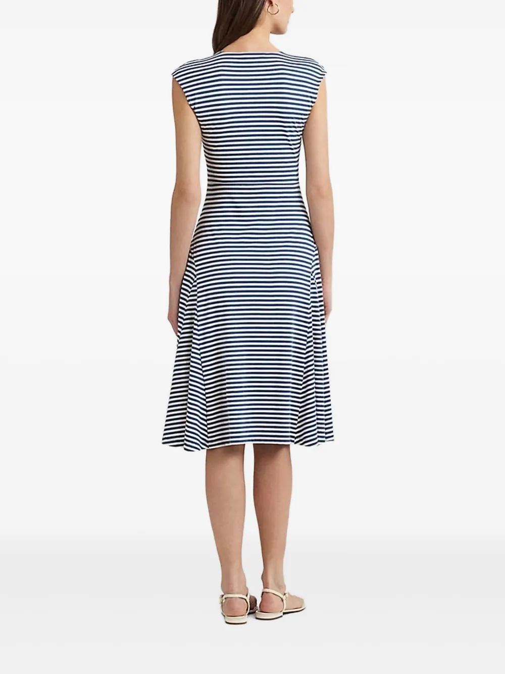 Lauren Ralph Lauren Gestreepte jurk - Blauw