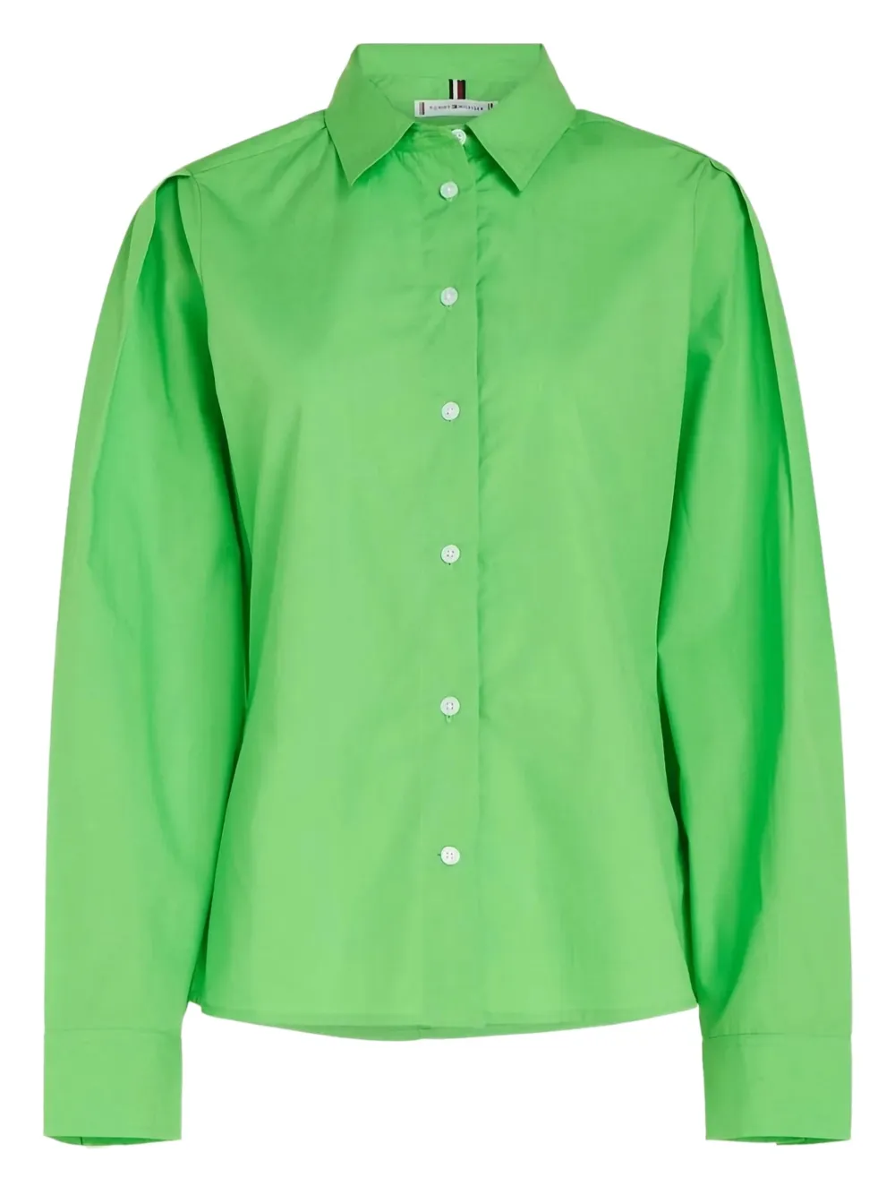Tommy Hilfiger Blouse van biologisch katoen Groen