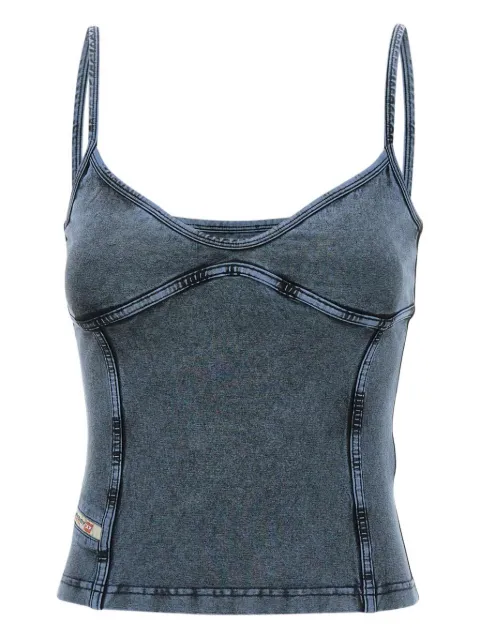 Diesel denim corset top