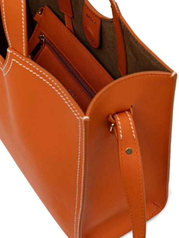Bally Easy Bally ハンドバッグ | オレンジ | FARFETCH JP